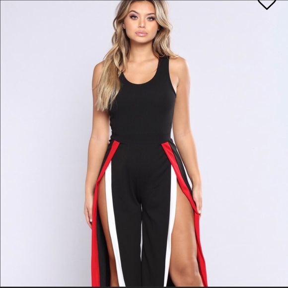 Fashion Nova Pants - ✨✨✨High Split Jumpsuit✨✨✨